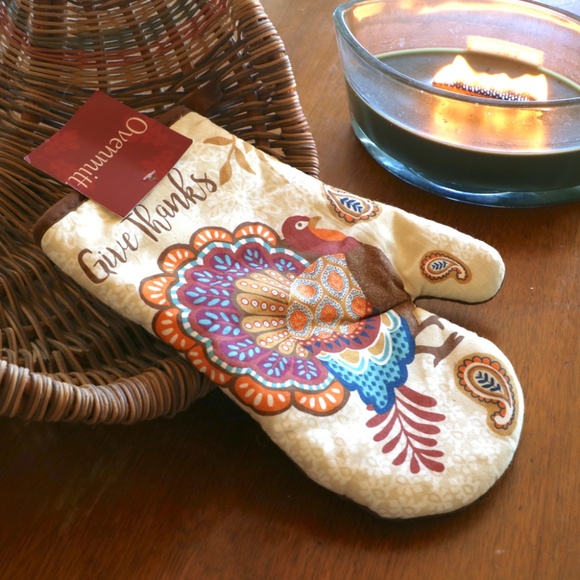 🍂NWT Kitsch Autumn Oven Mitt - Picture 1 of 6